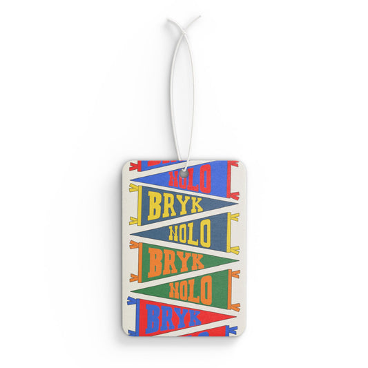 Bryk Nolo Pennant Car Air Freshener