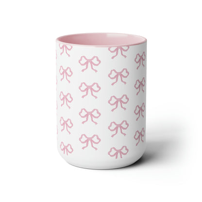 Pink Bow Coffee Mug