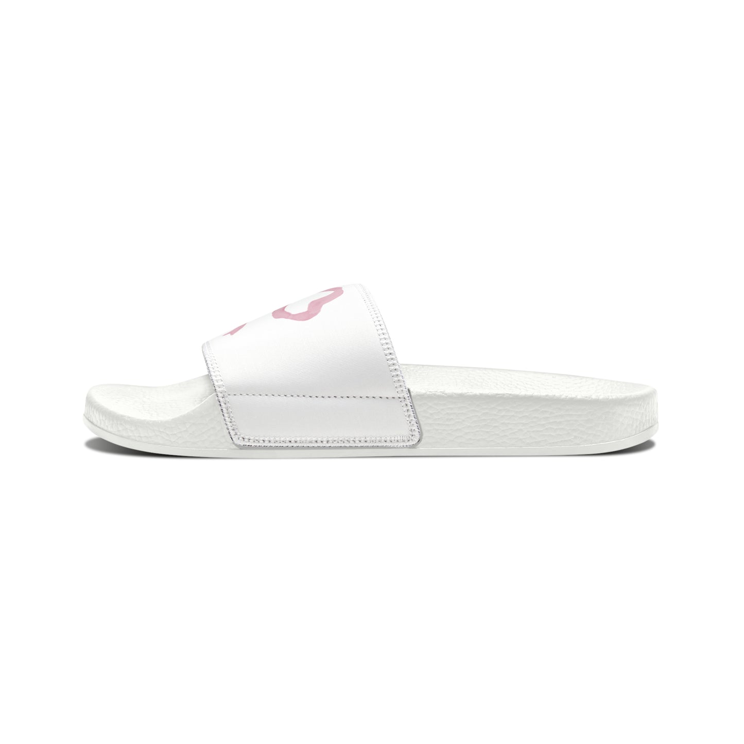 Pink Bow Youth Slide Sandals