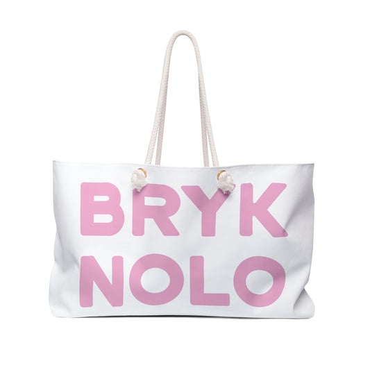 Bryk Nolo Pink Weekender Bag