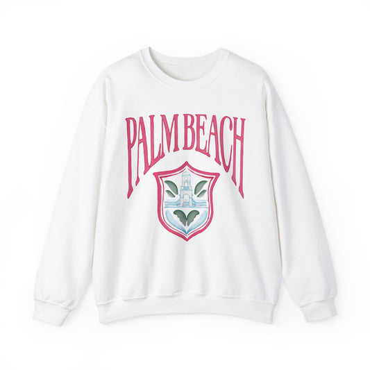 Palm Beach Crest Crewneck Sweatshirt Sample Sale