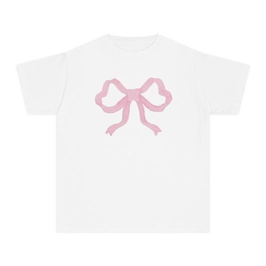 Pink Bow Youth T-Shirt