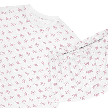 Pink Bow Pajama Set