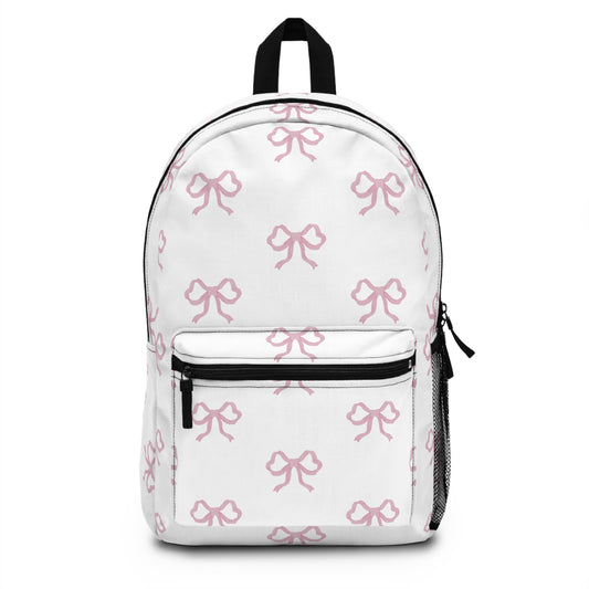 Pink Bow Backpack