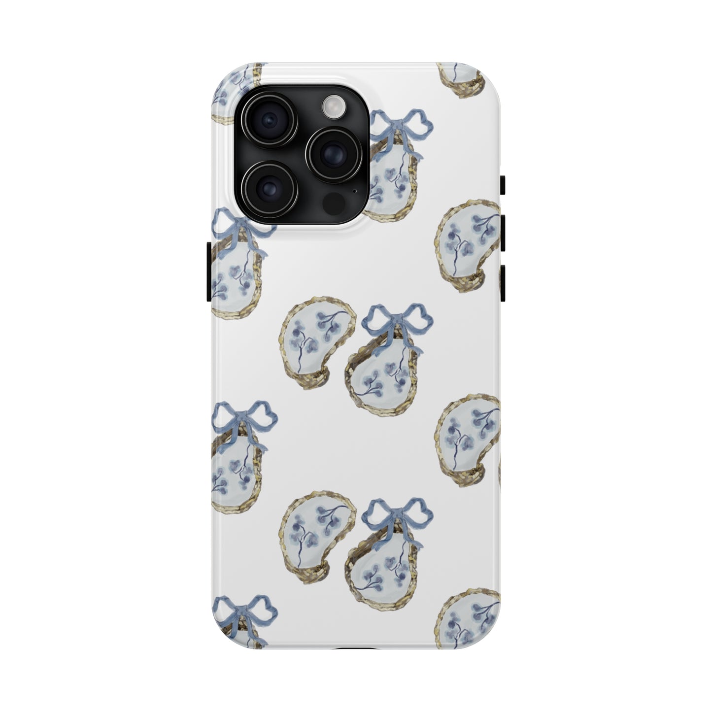 Blue Bows And Shells Phone Case