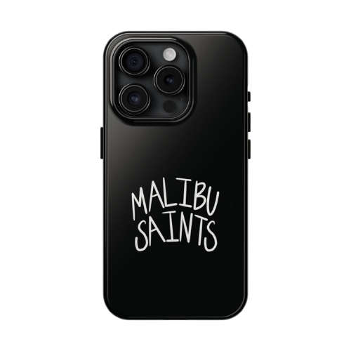 Malibu Saints Black Phone Case