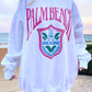 Palm Beach Crest Crewneck Sweatshirt