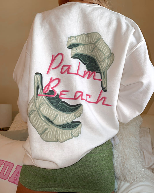 Palms On Palms Crewneck Sweatshirt
