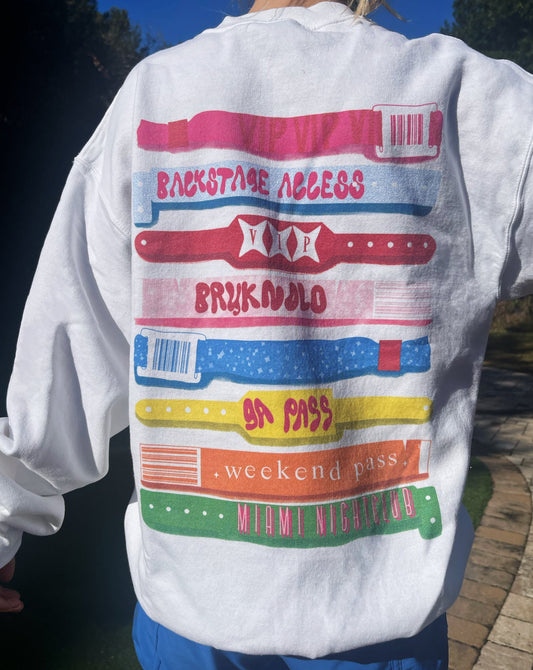 Festival Pass Crewneck Sweatshirt