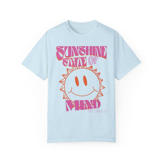 Sunshine Crewneck T-Shirt Light Blue