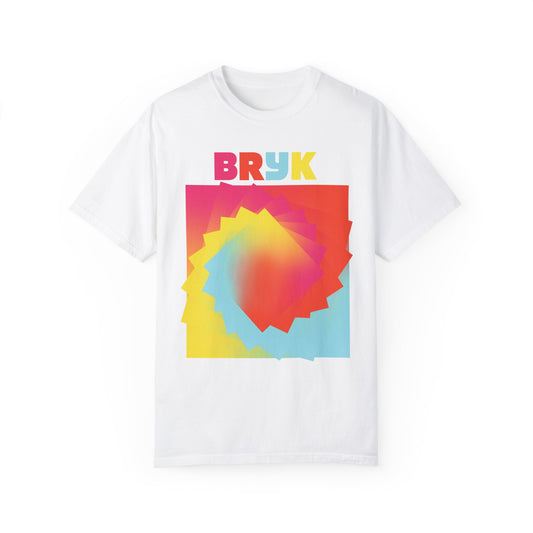 BRYK Spin White Crewneck T-Shirt