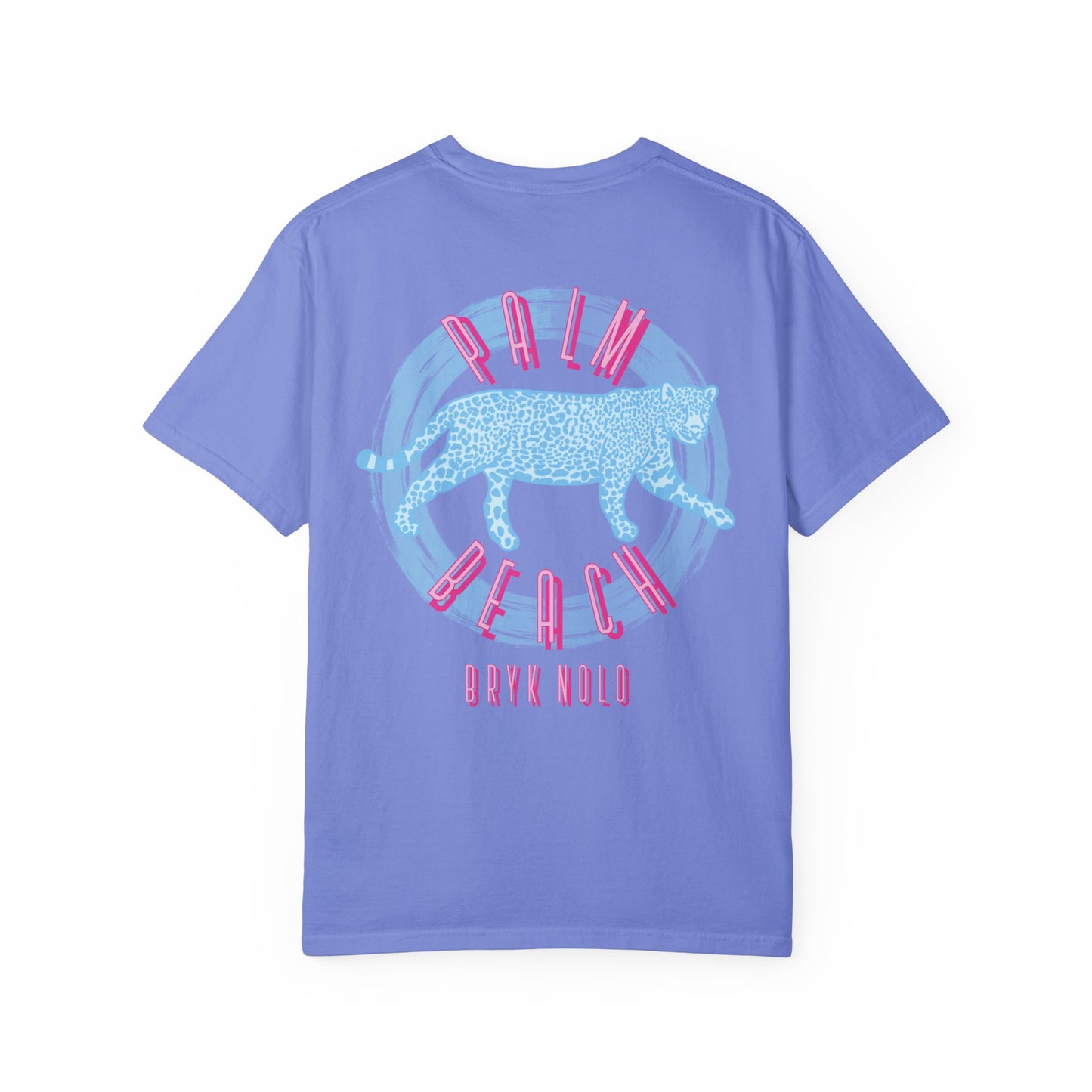 Palm Beach Crewneck T-Shirt Flo Blue