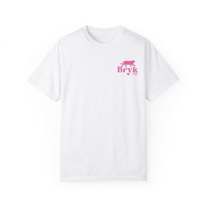 Bright Pink Logo Crewneck T-Shirt