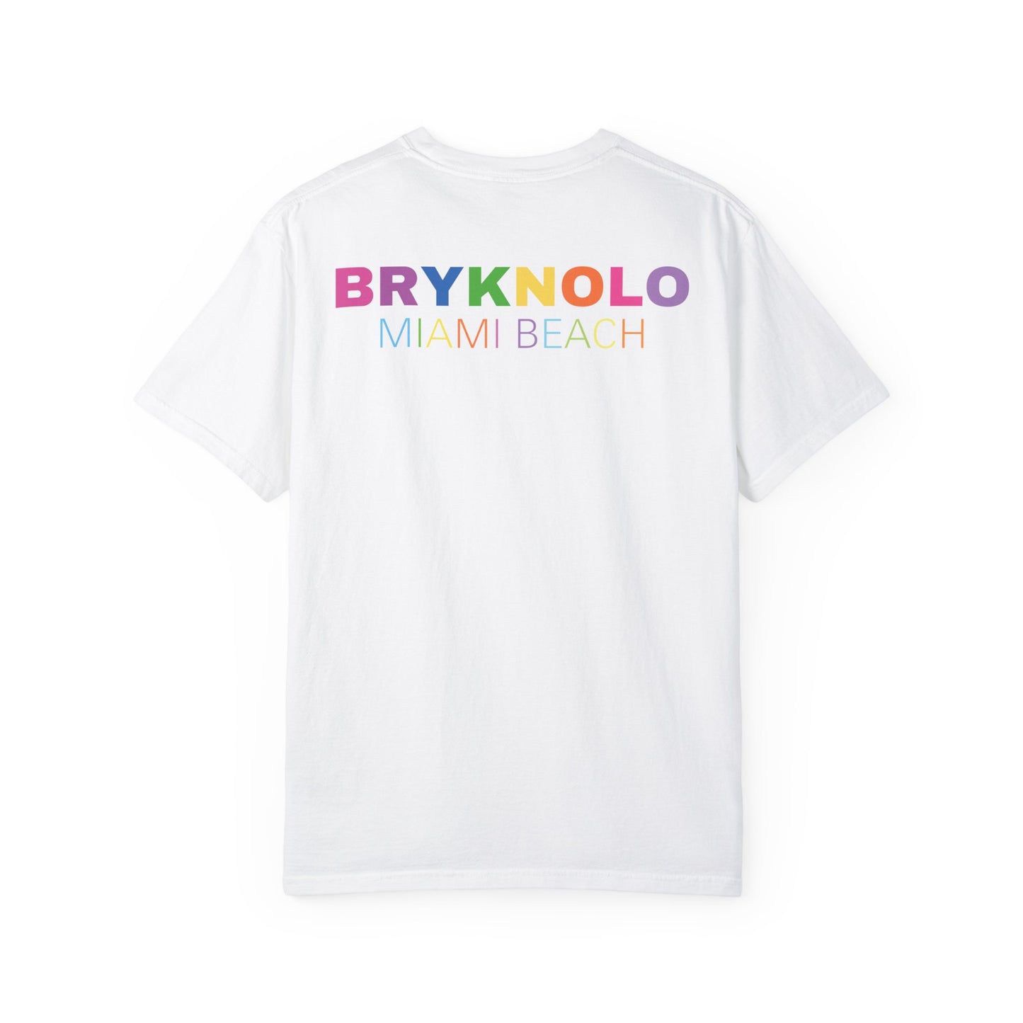 Bryknolo Miami Beach Multi Color T-Shirt