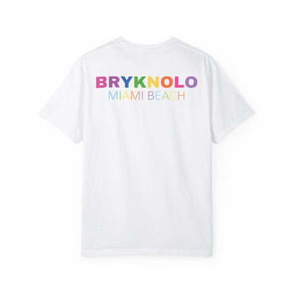 Bryknolo Miami Beach Multi Color T-Shirt