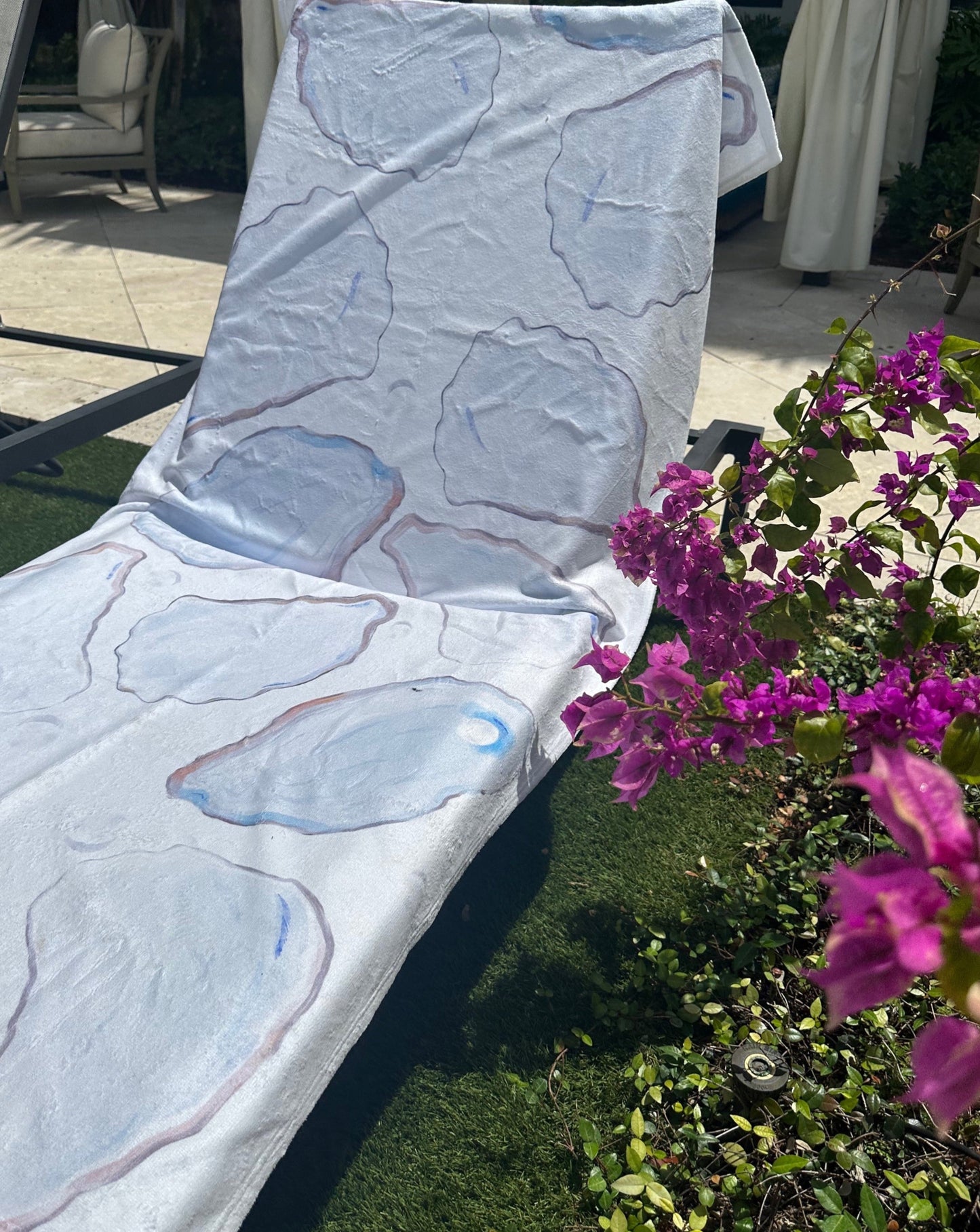 Malibu Shells Beach Towel