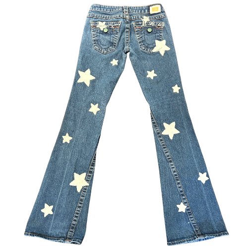 Vintage Reworked Star Jeans