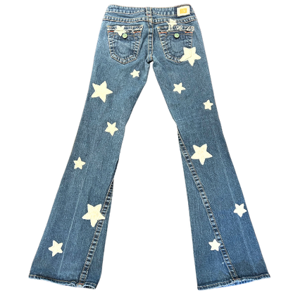 Vintage Reworked Star Jeans