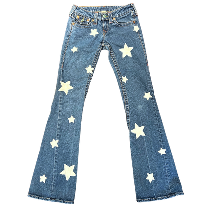 Vintage Reworked Star Jeans