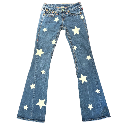 Vintage Reworked Star Jeans