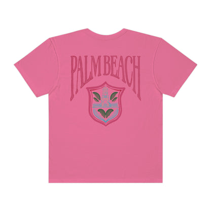 Palm Beach Crest Crewneck T-Shirt - BRYKNOLO LLC T-Shirt