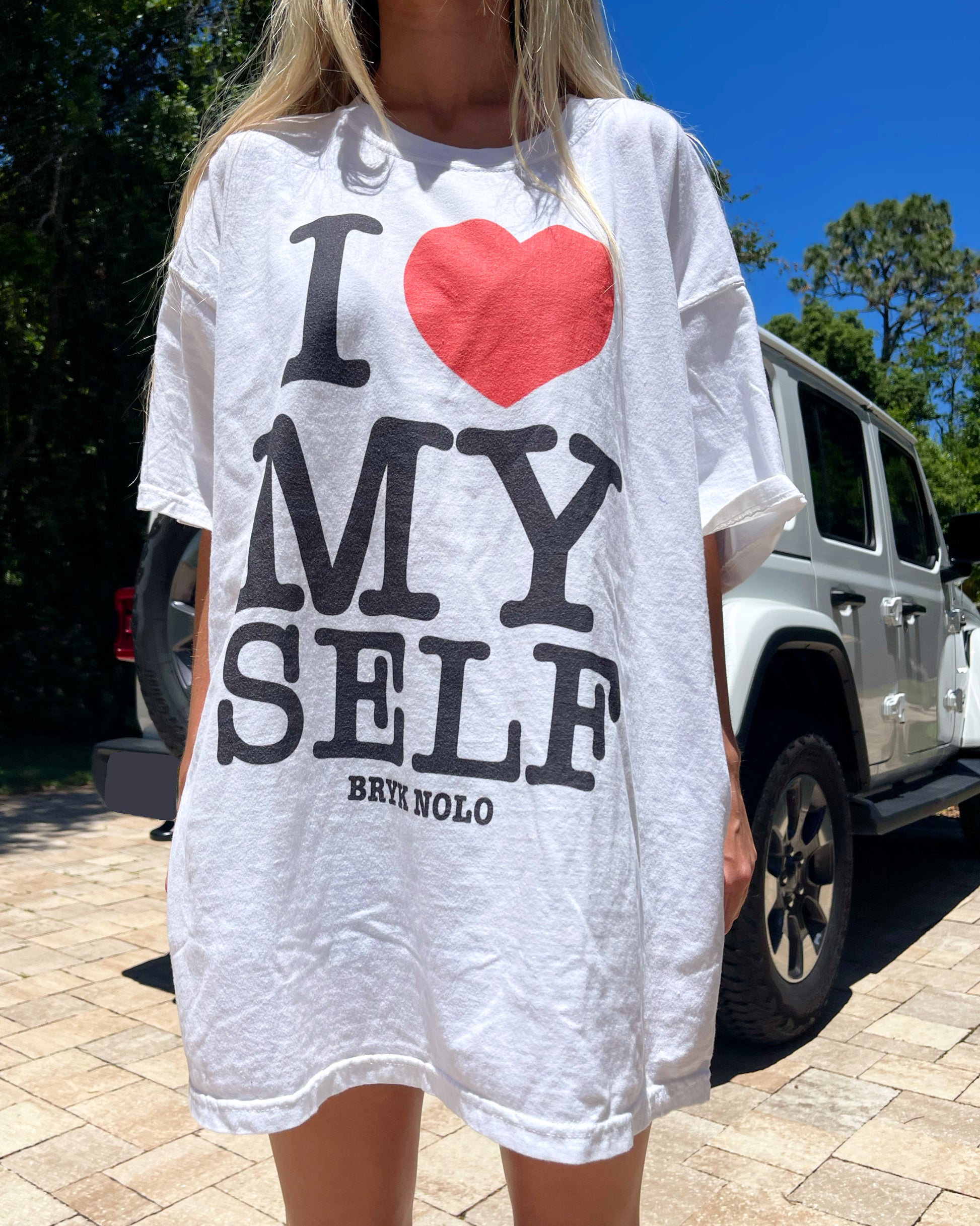 Love Myself Crewneck T-Shirt - BRYKNOLO LLC T-Shirt