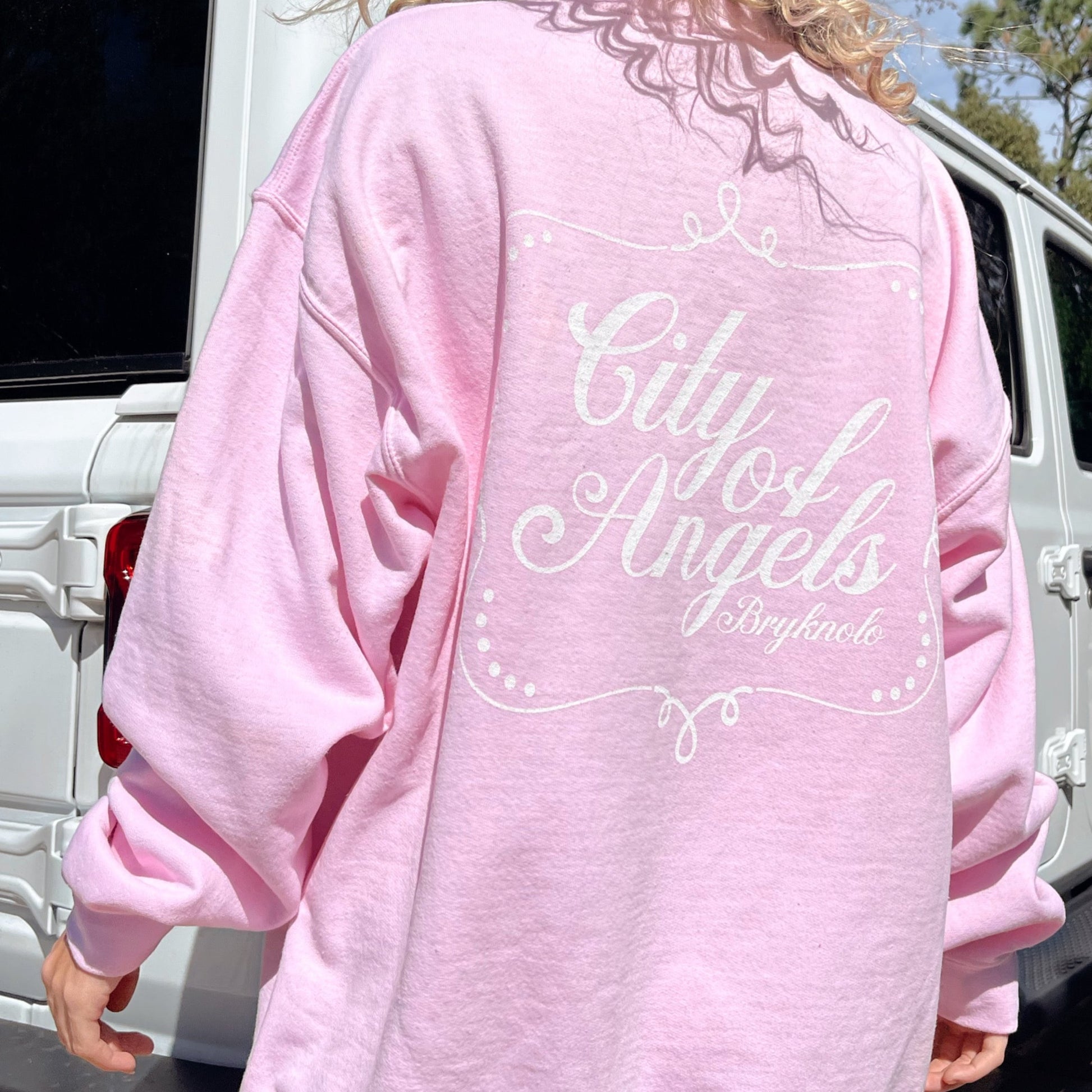 City Of Angels Crewneck Sweatshirt - BRYKNOLO LLC Sweatshirt