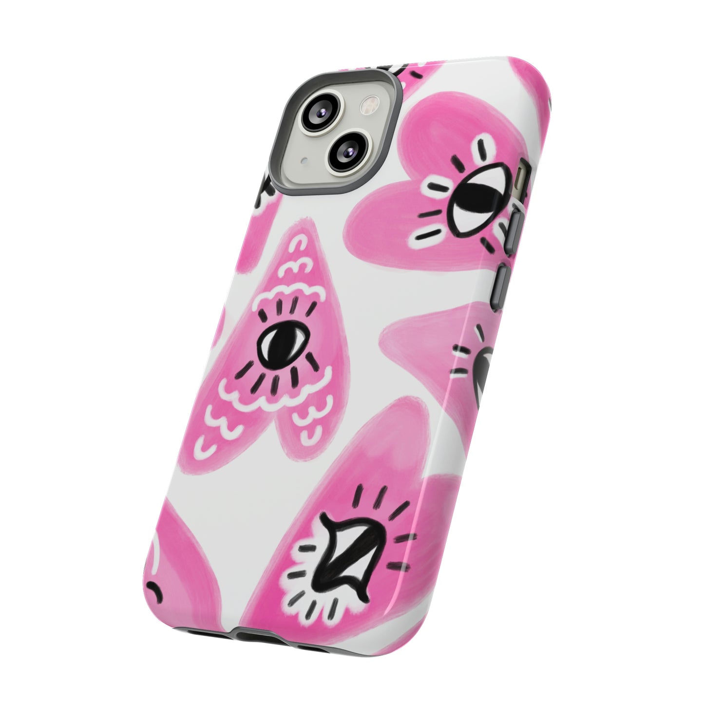 Hearts Pink Phone Case - BRYKNOLO LLC Phone Case