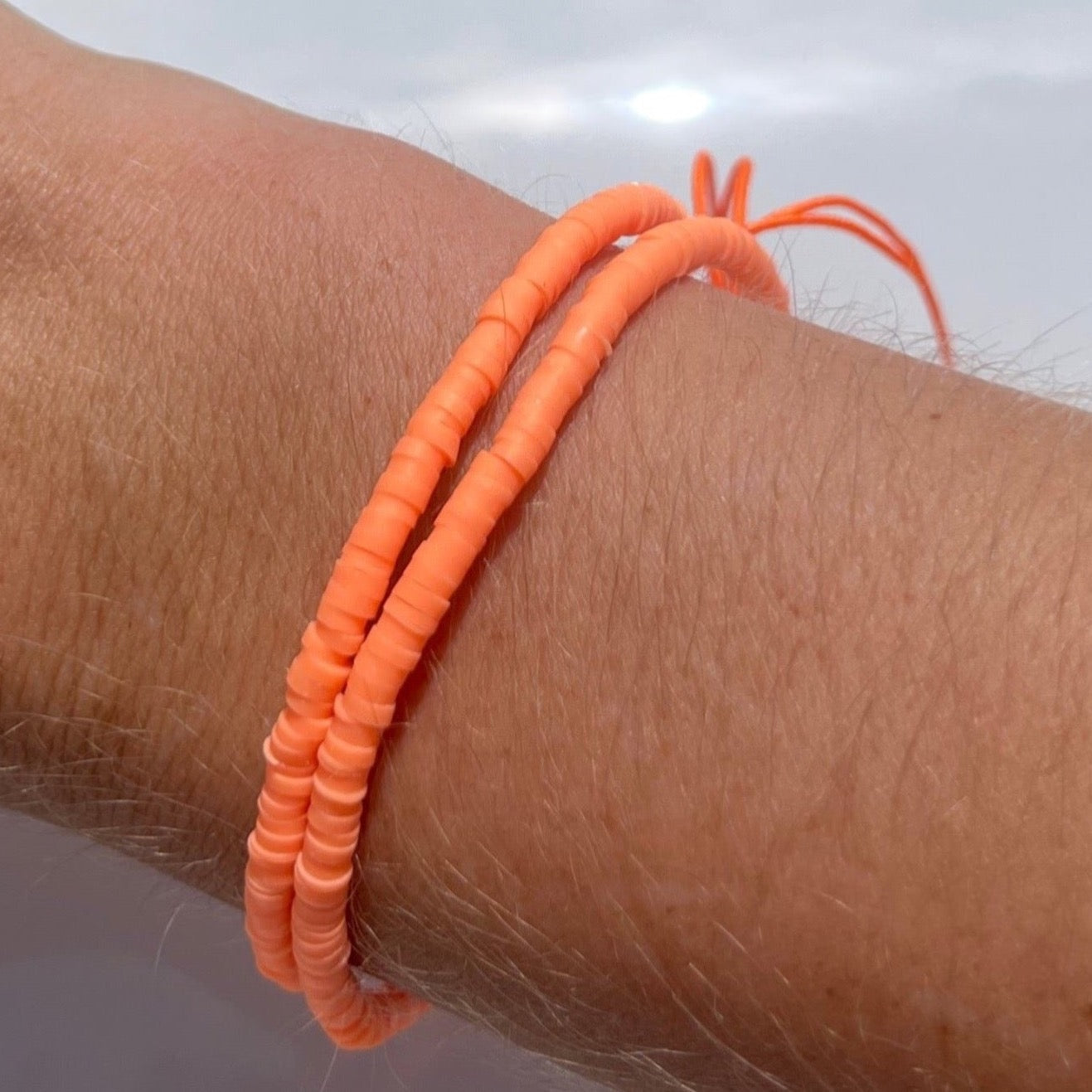 Orange Bracelet Set - BRYKNOLO LLC