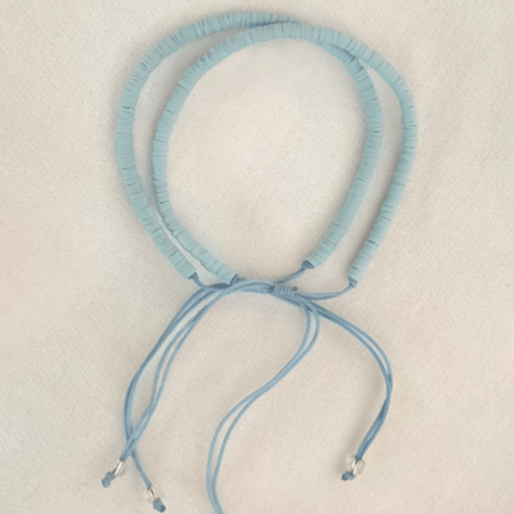 Light Blue Bracelet Set - BRYKNOLO LLC
