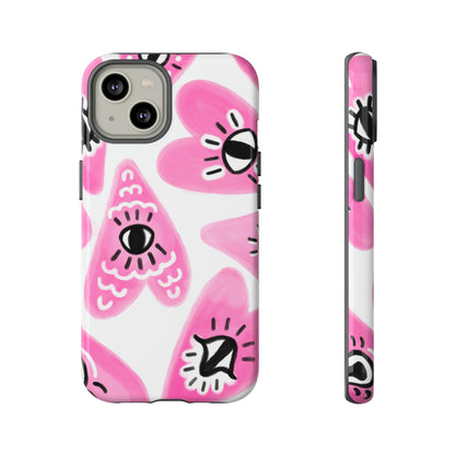 Hearts Pink Phone Case - BRYKNOLO LLC Phone Case iPhone 14 / Glossy