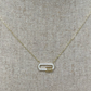Gold And Diamond Loop Necklace - BRYKNOLO LLC