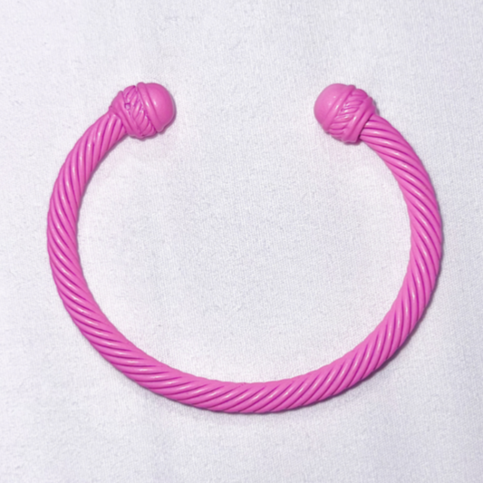 Pink Cuff Bracelet - BRYKNOLO LLC